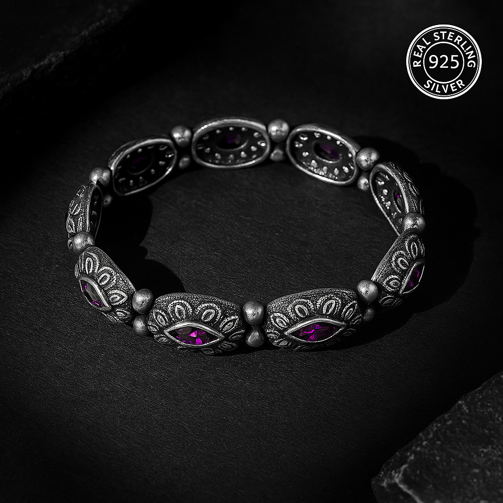 Shivani Polki Fluorite 4 Layer Necklace Set